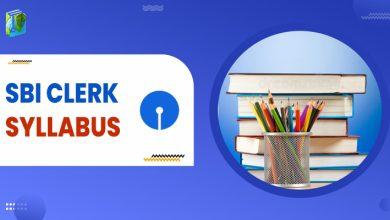 SBI Clerk Syllabus