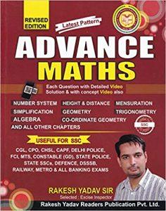 SSC Advance Maths for SSC CGL, CPO SI, CHSL and Other Competitive Exams - 2021 edition