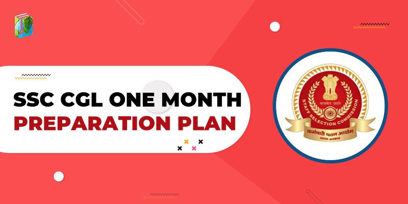 SSC CGL One Month Preparation Plan