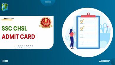SSC CHSL Admit Card