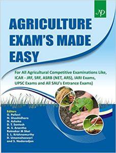 Agriculture Exam's Made Easy- For all Agricultural Competitive Exams