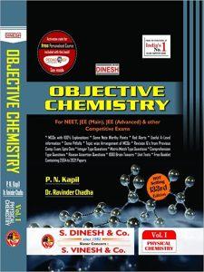 Dinesh Objective Chemistry (Vol-I,Vol-II,Vol-III & Free Booklet) (For NEET, JEE (Mains), JEE (advanced) Exam in 2022-23)