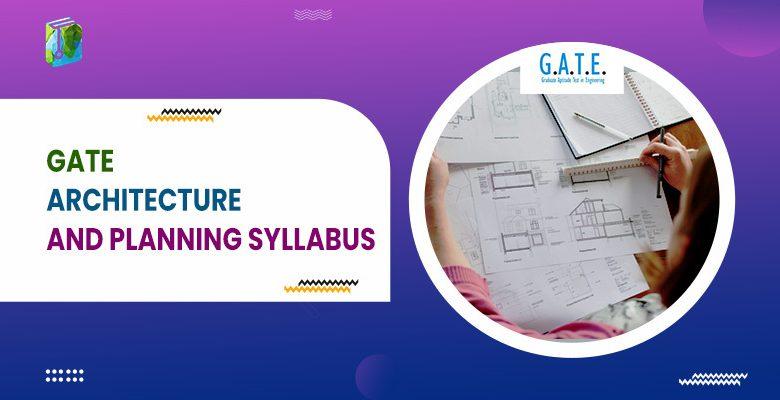 GATE Architecture and Planning Syllabus