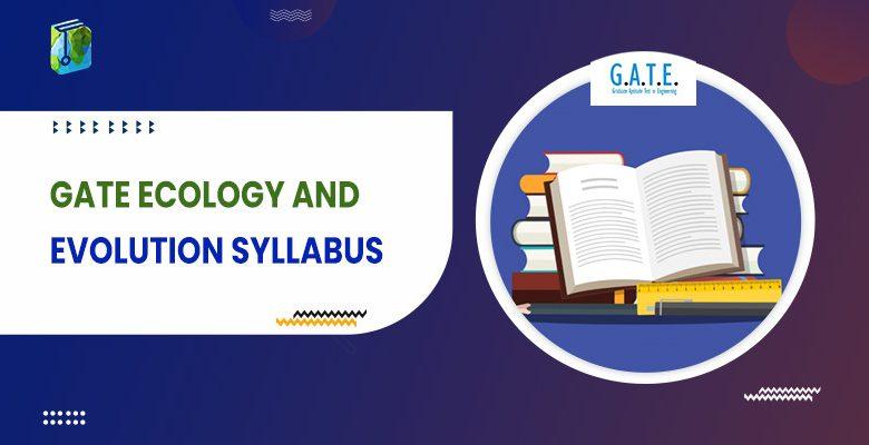 GATE Ecology and Evolution Syllabus