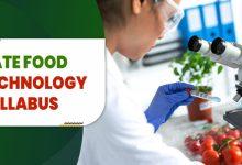 GATE Food Technology Syllabus