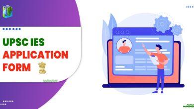 UPSC IES Application Form