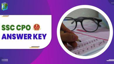 SSC CPO Answer key