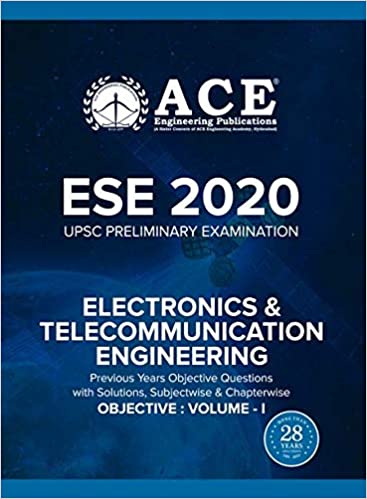 ESE-2020 Electronics & Telecommunication Engineering Previous Objective Questions With Solutions, Subjectwise & Chapterwise, Objective Volume 1 Paperback – 1 January 2019