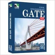 GATE 2020 - CIVIL ENGINEERING (33 YEARS SOLUTION) Paperback – 1 January 2019