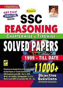 Kiran Ssc Reasoning Chapterwise And Typewise Solved Papers 1999-Till Date 11000+ Objective Questions (English Medium) (3101)