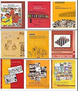 Political Science Book Set for Class 6 to 12 NCERT (9 Books ) English Medium
