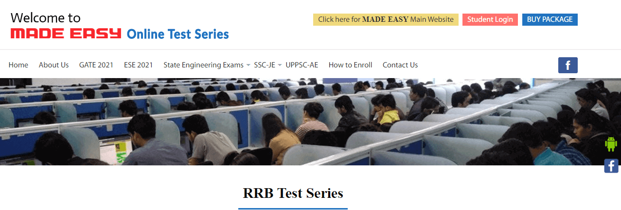 RRB JE Mock Tests by Madeeasy