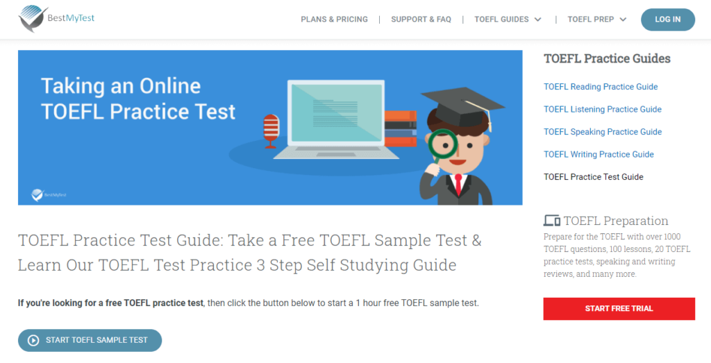 TOEFL Mock Tests By Bestmytest - Learn Dunia