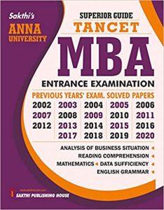 Tancet MBA Entrance Examination Superior Guide