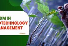 PGDM in Biotechnology Management