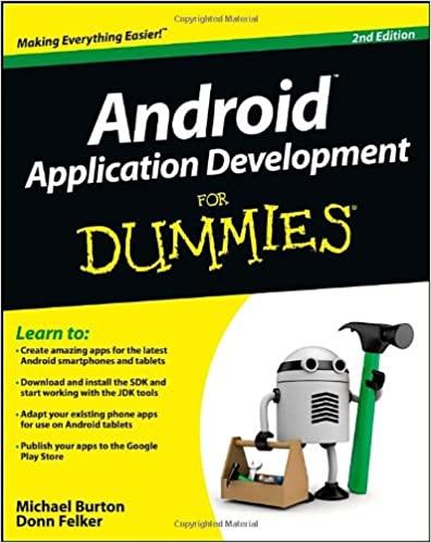 Android Application Development For Dummies