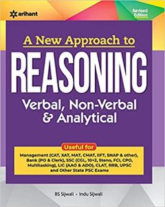 Arihant Publications Approach to REASONING Verbal , Non-Verbal & Analytical