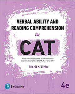 Verbal Ability and Reading Comprehension for CAT Fourth Edition By Pearson