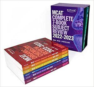 MCAT Complete 7-Book Subject Review 2022–2023 Books + Online + 3 Practice Tests (Kaplan Test Prep)