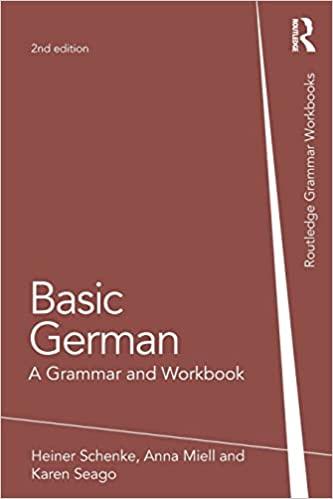 Basic German A Grammar and Workbook (Routledge Grammar Workbooks)