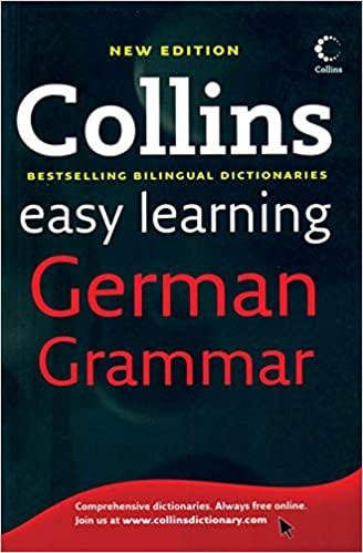 Collins Easy Learning German Grammar