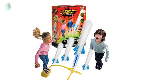 Stomp Rocket Original Jr. Glow Launcher for Kids